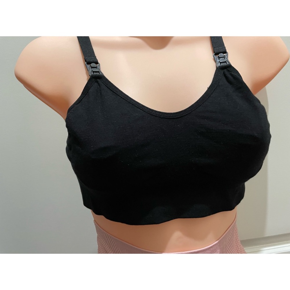 MATERNITY Black nursing bra - Picture 2 of 8